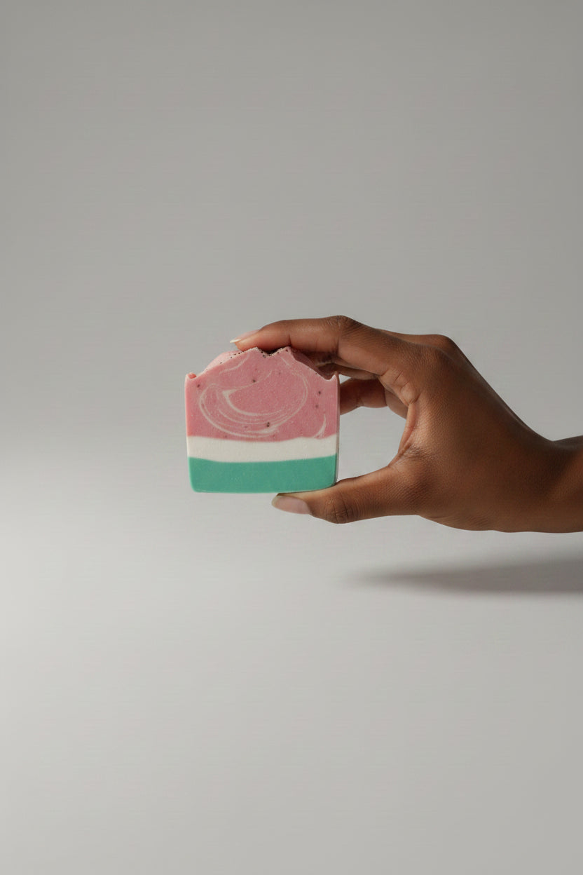 Blushing Cucumber- Handcrafted Artisan Soap Bar - Pre-Order