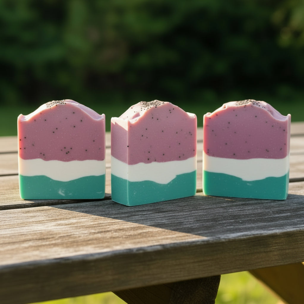 Blushing Cucumber- Handcrafted Artisan Soap Bar - Pre-Order