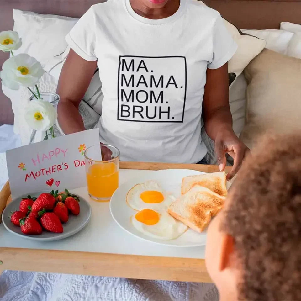 Ma Mama Mom Bruh T-Shirt – Funny Mom Sweatshirt Mother's Day Gift
