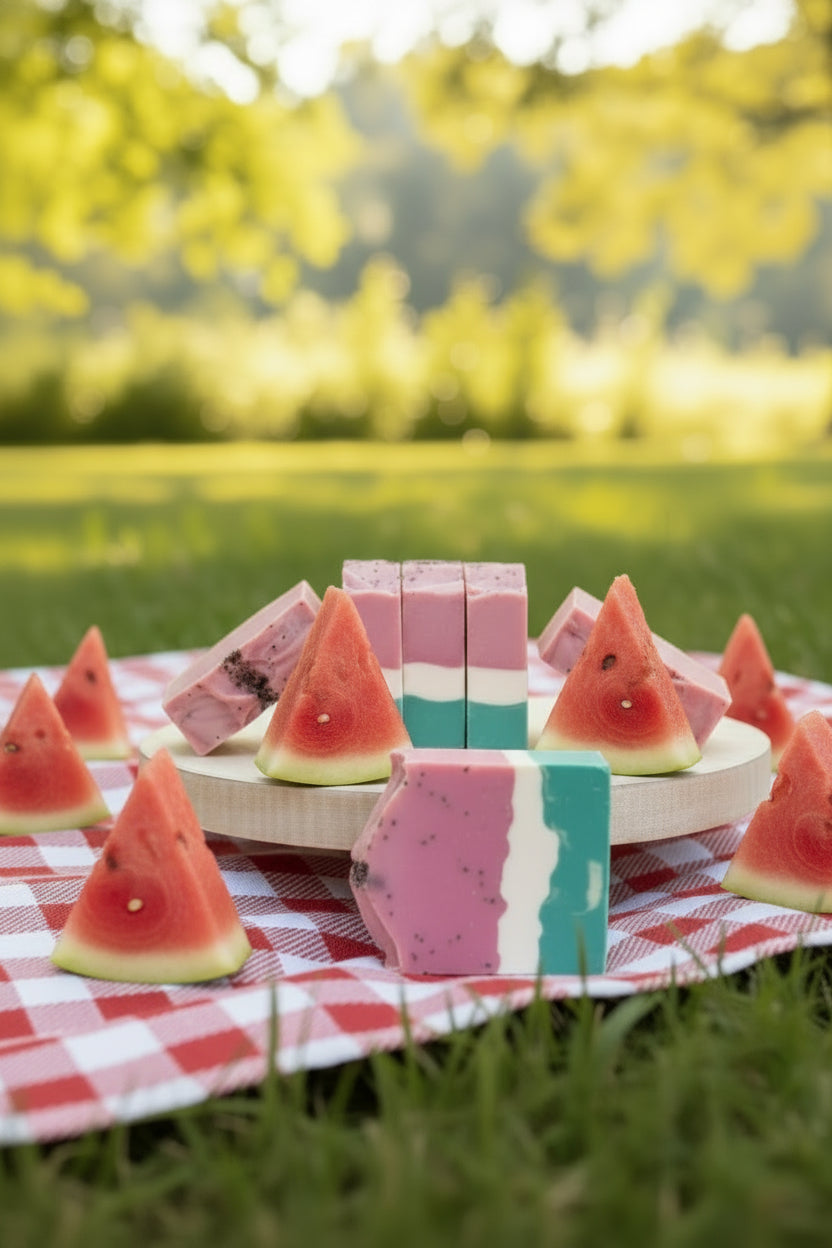 Blushing Cucumber Artisan Soap Bar