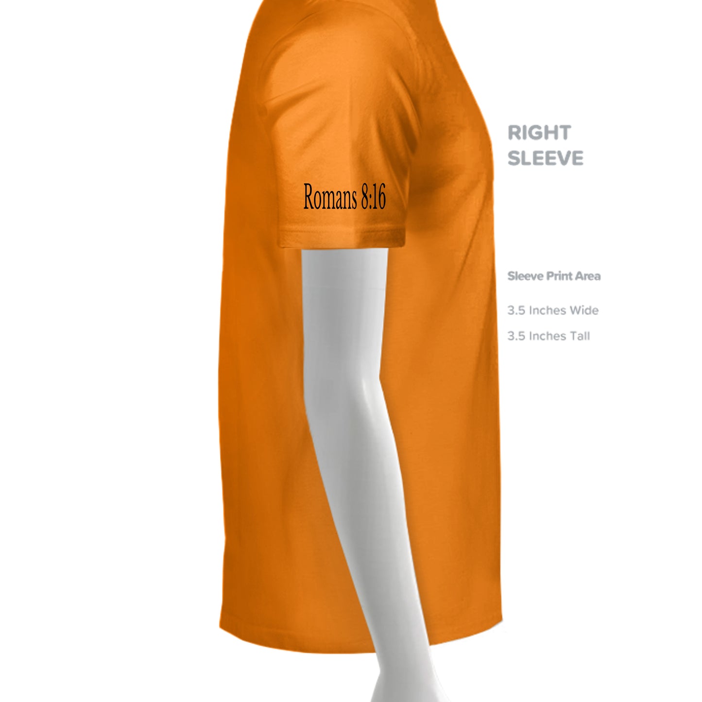 SAFETY ORANGE - G500B - SLEEVE_RIGHT