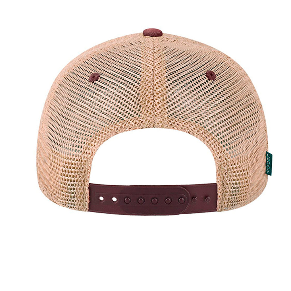 Burgundy/ Khaki - OFA - BACK