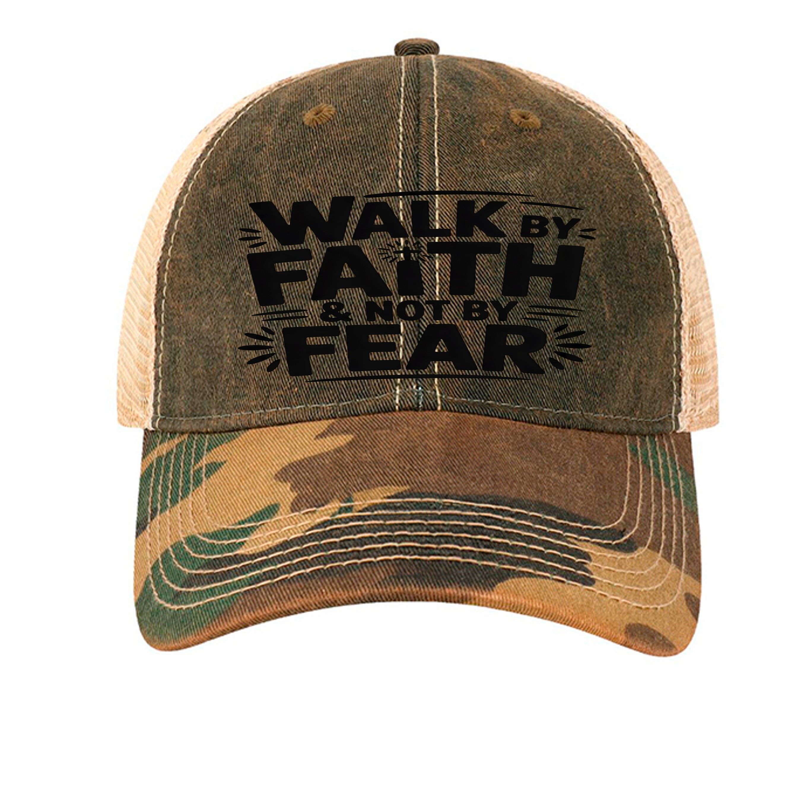 Black/ Army Camo/ Khaki - OFA - FRONT