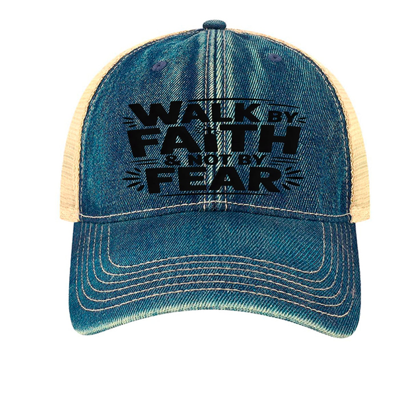 Blue Denim/ Khaki - OFA - FRONT