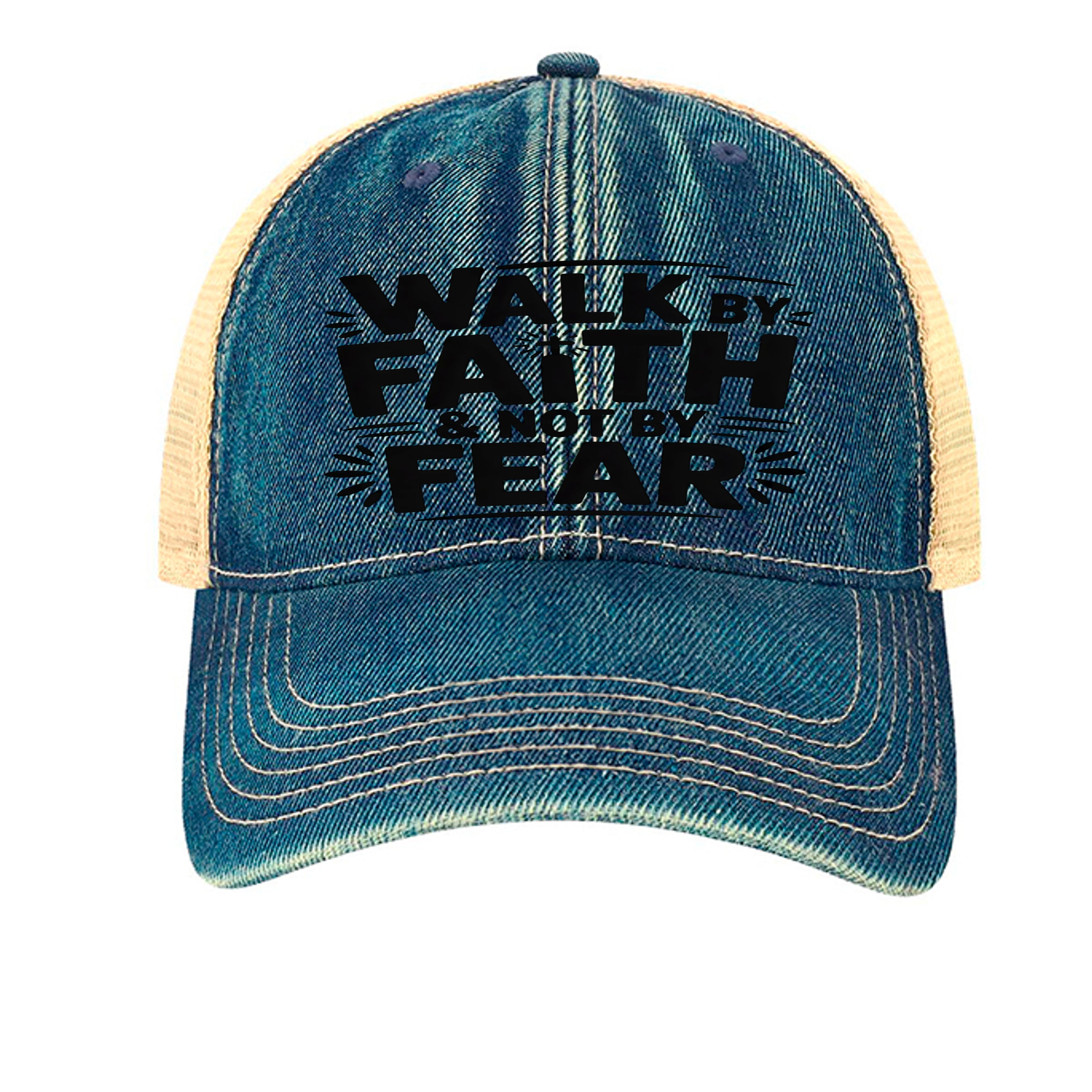 Blue Denim/ Khaki - OFA - FRONT