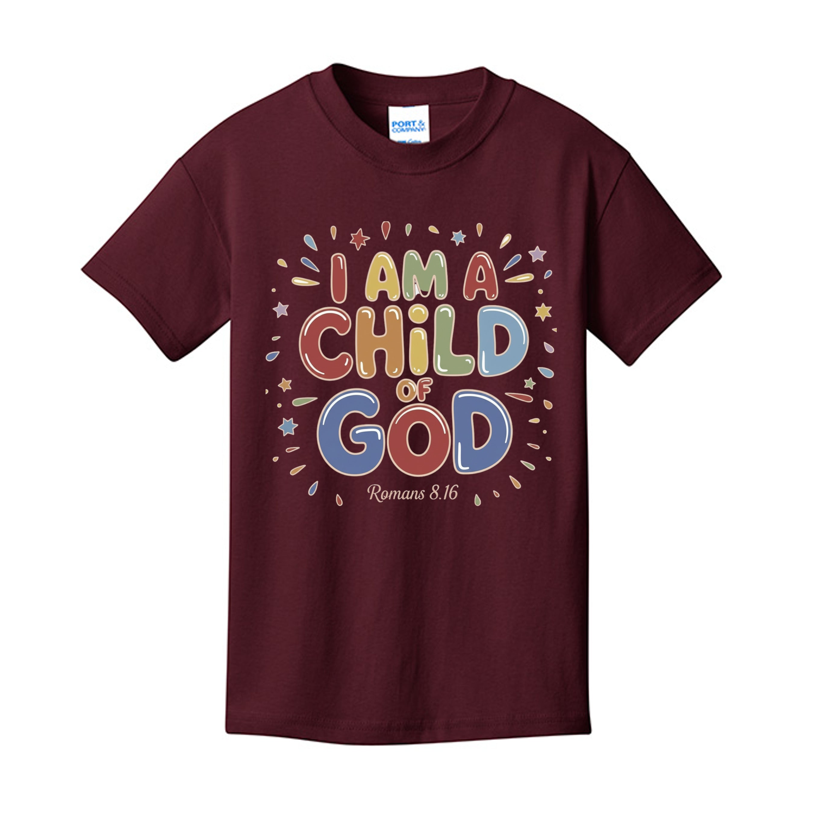 Athletic Maroon - PC54Y - FRONT