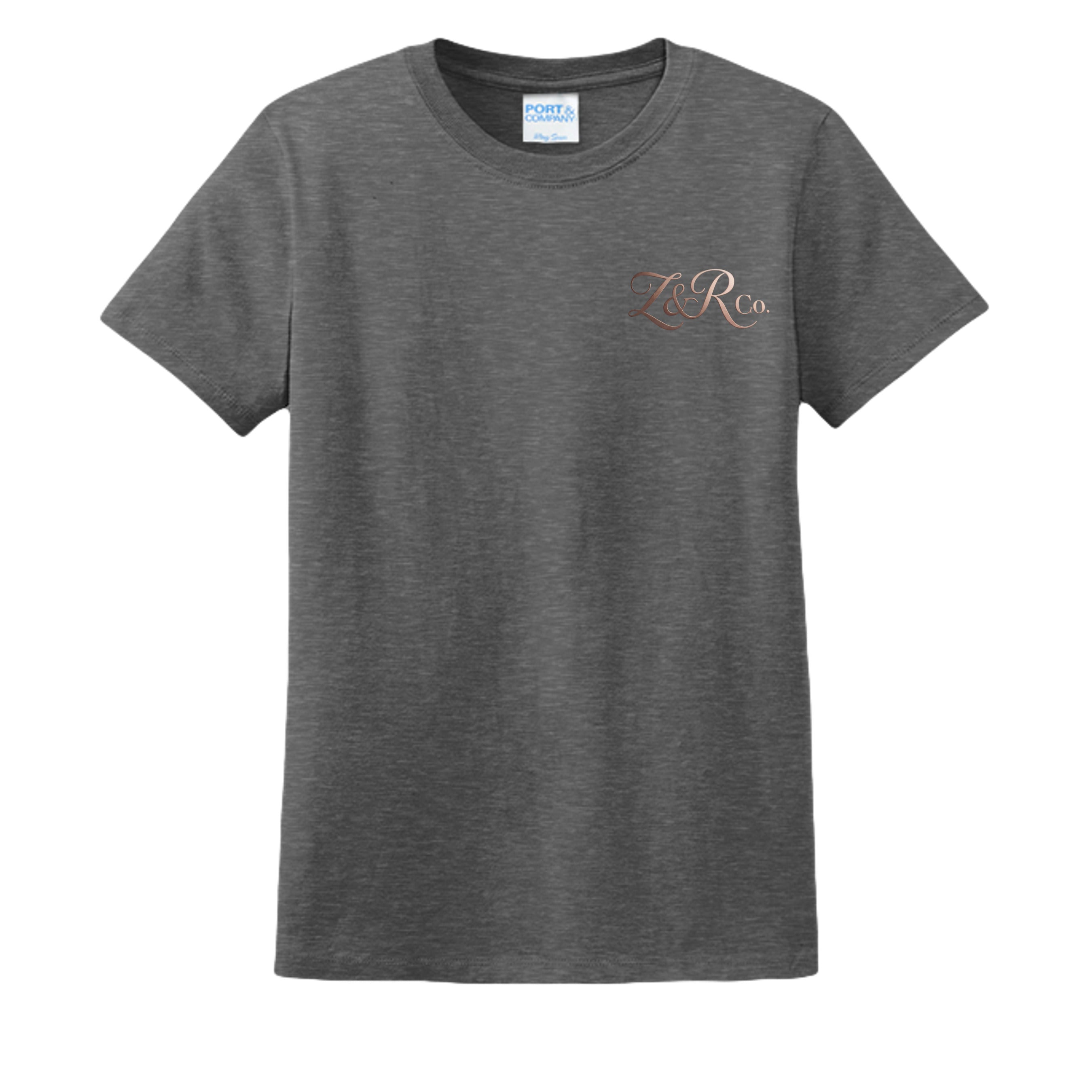 Dark Heather Grey - LPC54 - FRONT