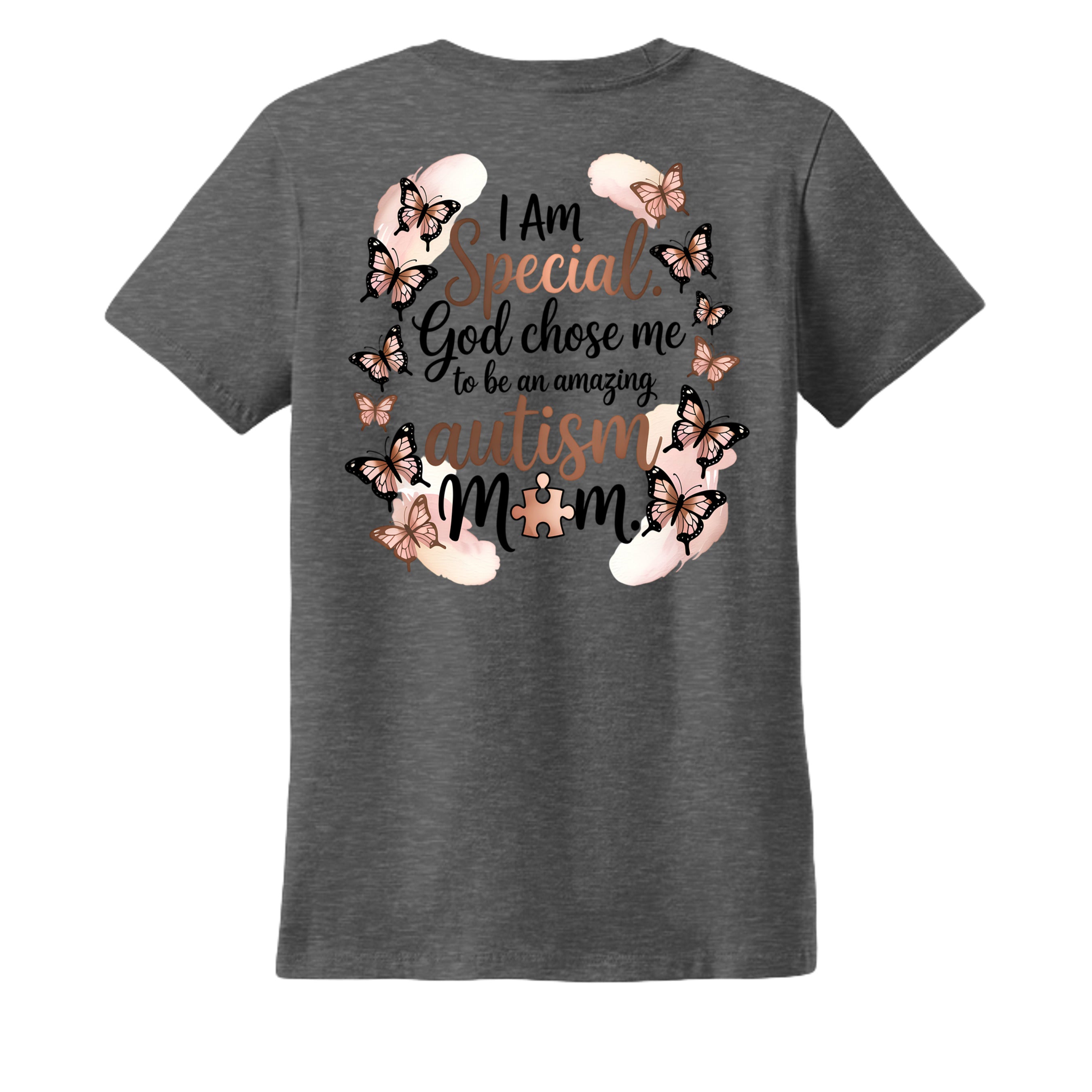 Dark Heather Grey - LPC54 - BACK