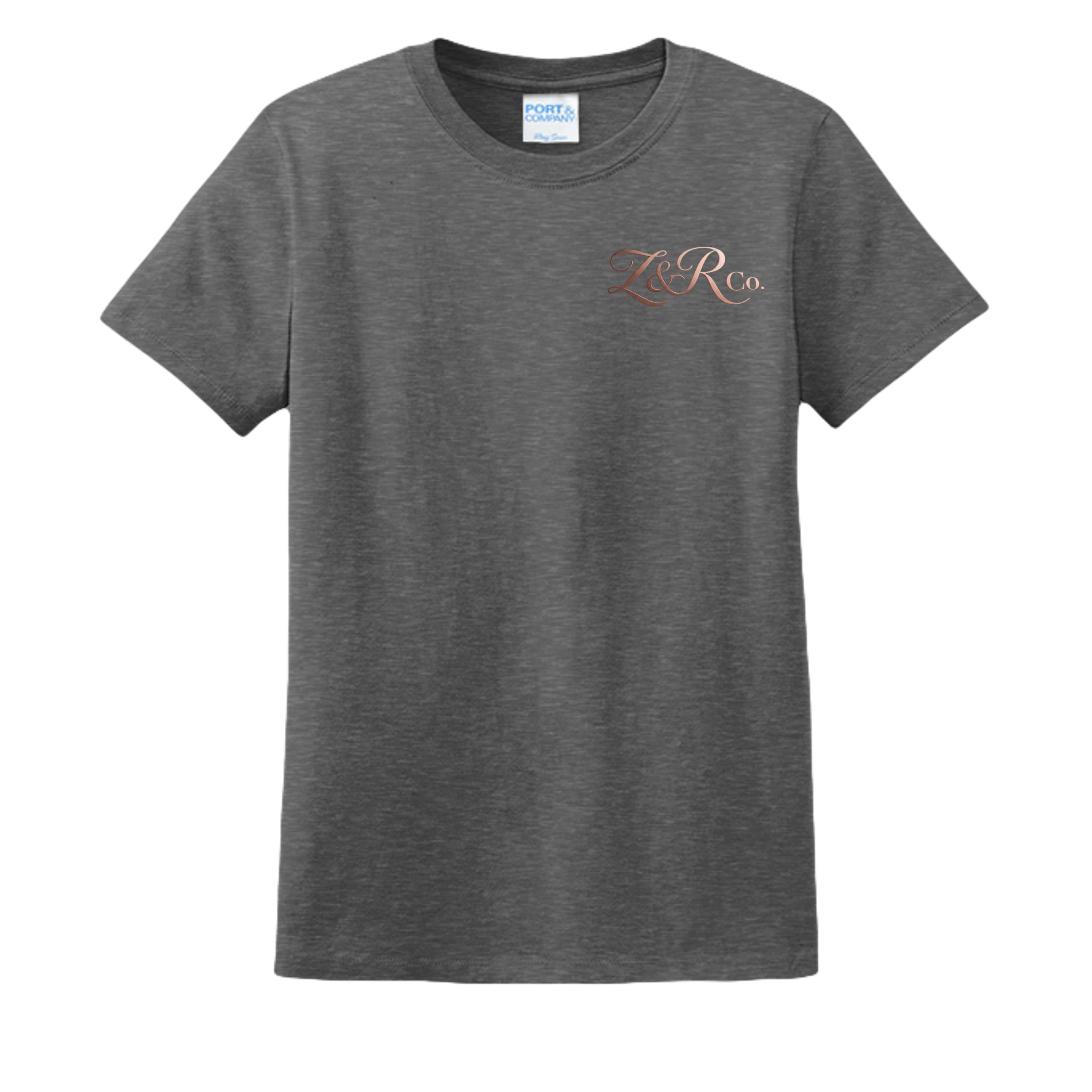Dark Heather Grey - LPC54 - FRONT