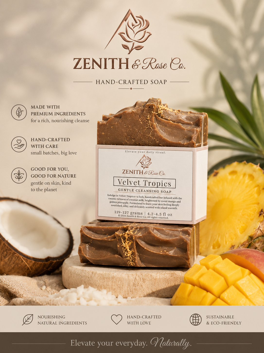 Velvet Tropics Soap Bar