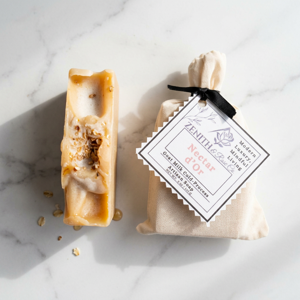 Nectar d’Or Fresh Goat Milk Artisan Soap Bar